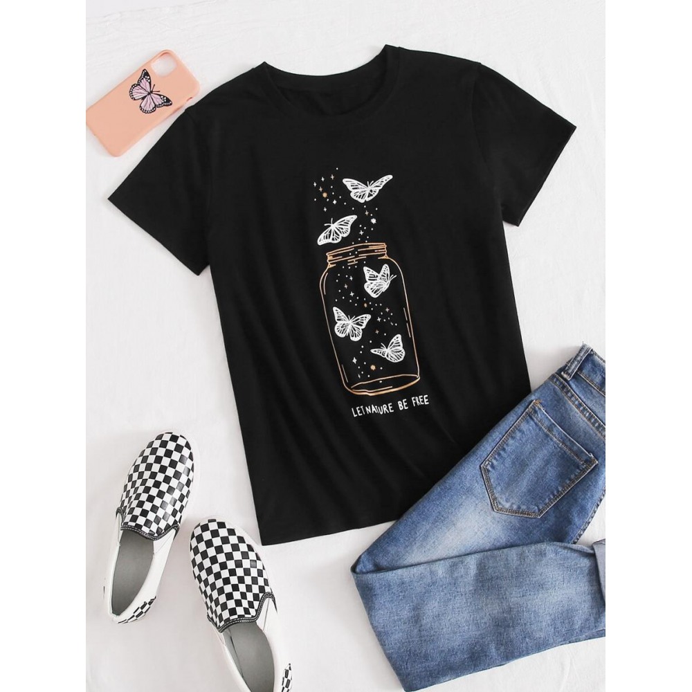 Summer New Hot Style Printed T-Shirt
